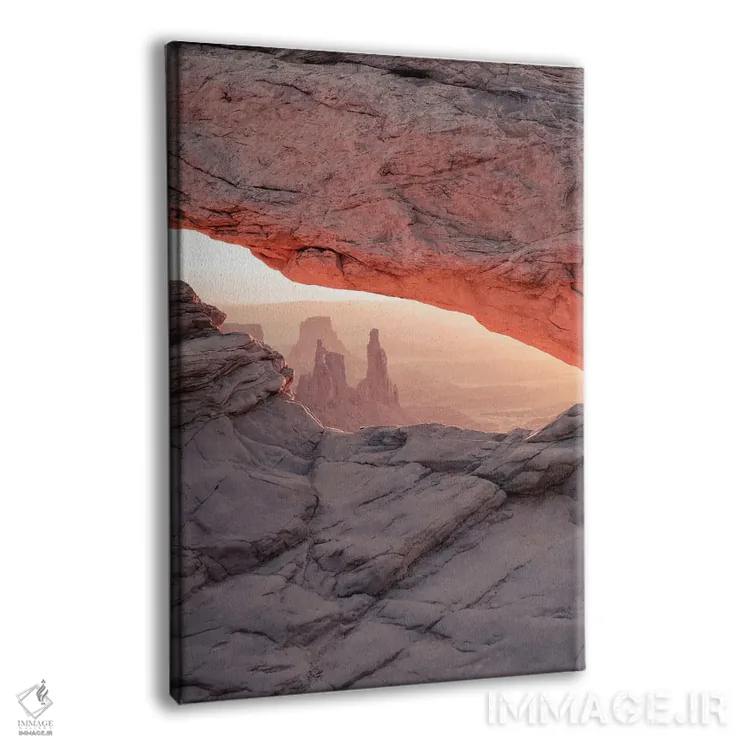 تابلو دکوراتیو طاق های سنگی یوتا اثر کارن منداو - نمای پرسپکتیو محصول