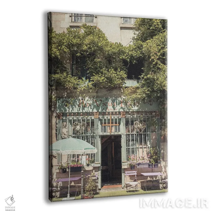 تابلو دکوراتیو او ویو پاریس دارکول، قدیمی ترین رستوران پاریس اثر کارن منداو - نمای پرسپکتیو محصول