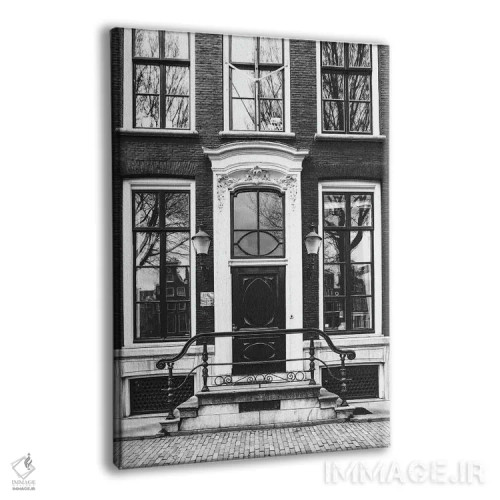 تابلو دکوراتیو درب آمستردام اثر کارن منداو - نمای پرسپکتیو محصول