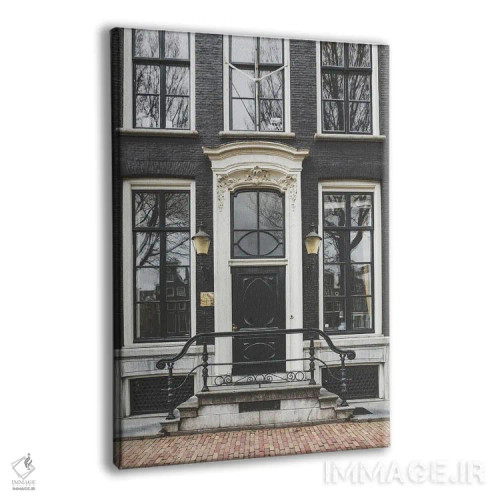 تابلو دکوراتیو درب آمستردام اثر کارن منداو - نمای پرسپکتیو محصول
