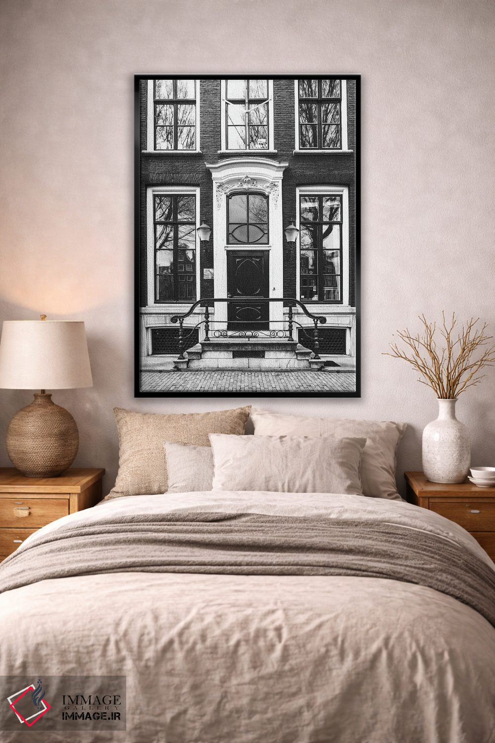 تابلو دکوراتیو درب آمستردام اثر کارن منداو - D1B
