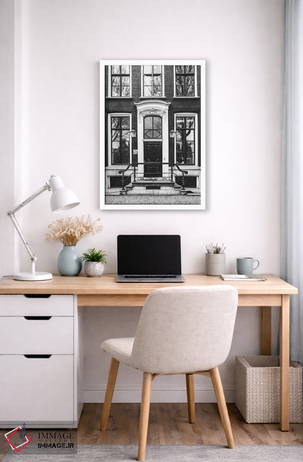 تابلو دکوراتیو درب آمستردام اثر کارن منداو - D4W