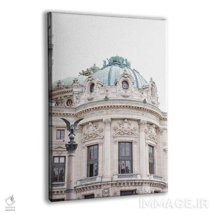 تابلو دکوراتیو اپرای گارنیه پاریس اثر کارن منداو - نمای پرسپکتیو محصول