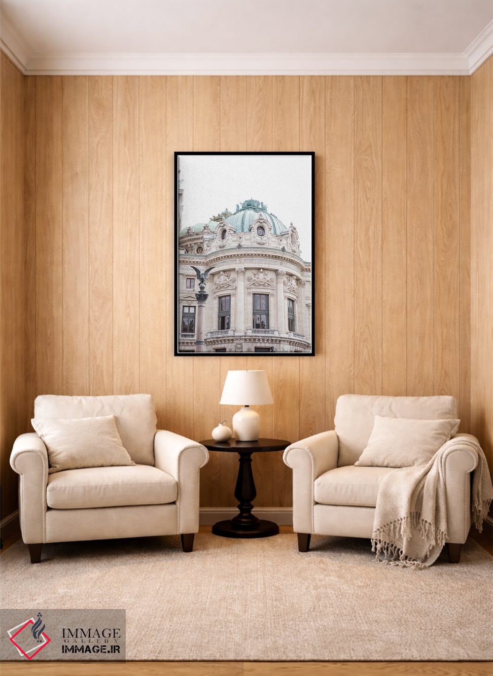 تابلو دکوراتیو اپرای گارنیه پاریس اثر کارن منداو - D4B