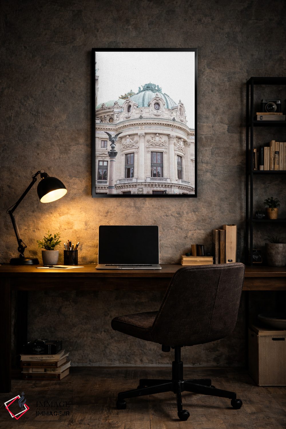 تابلو دکوراتیو اپرای گارنیه پاریس اثر کارن منداو - D6B