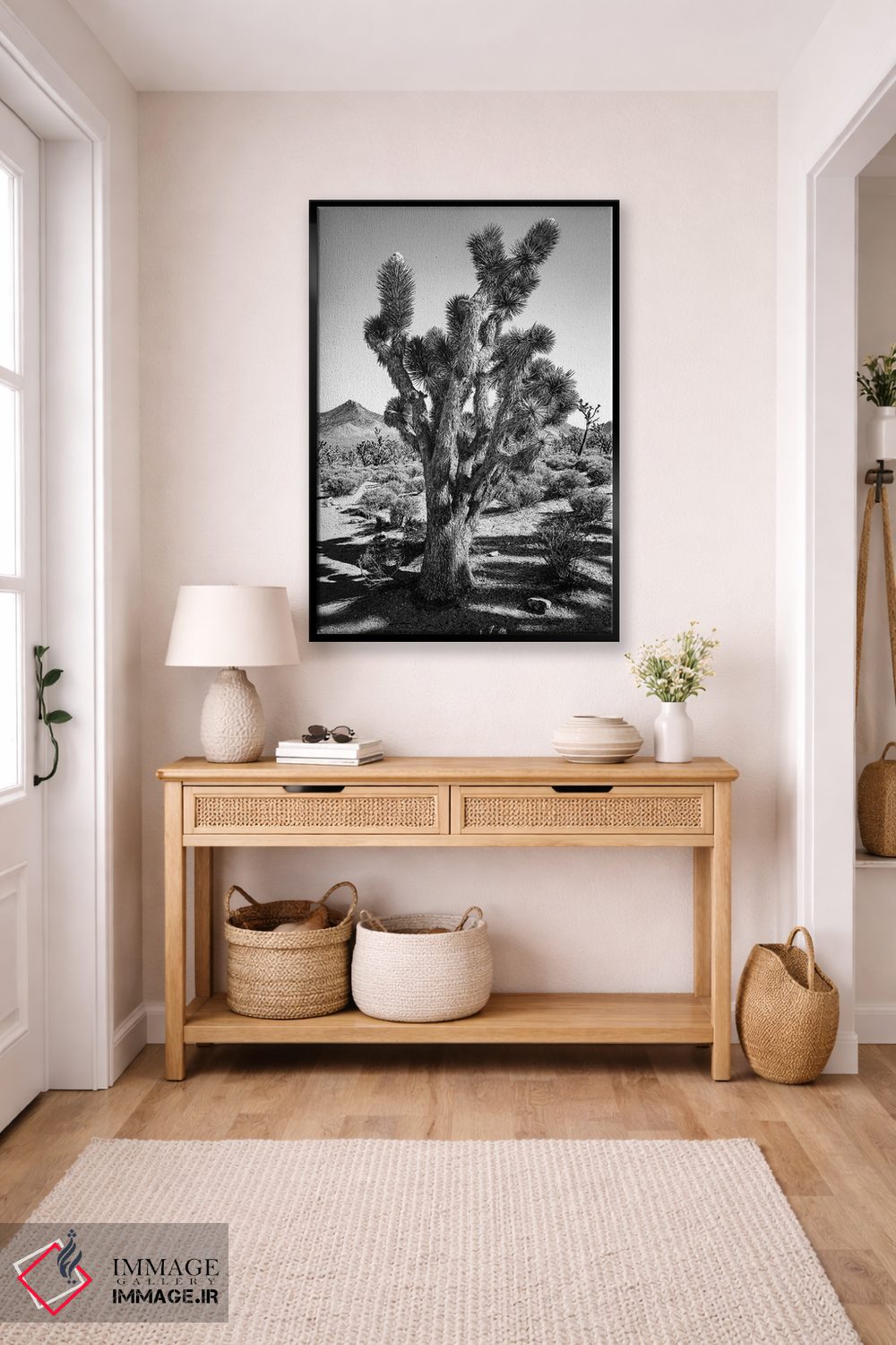 تابلو دکوراتیو درخت جاشوا اثر کارن منداو - D5B