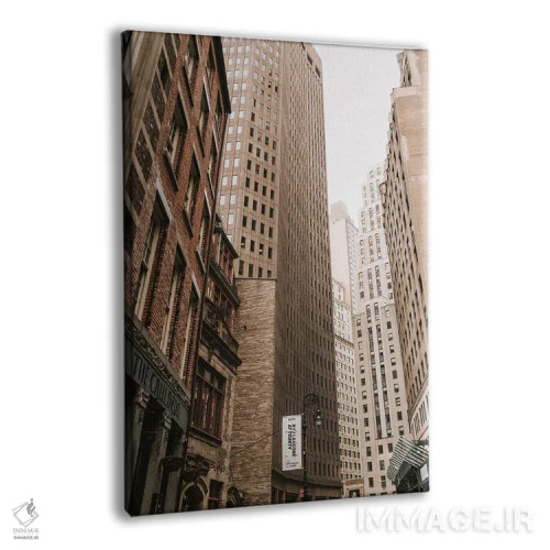 تابلو دکوراتیو آسمان خراش های نیویورک اثر کارن منداو - نمای پرسپکتیو محصول