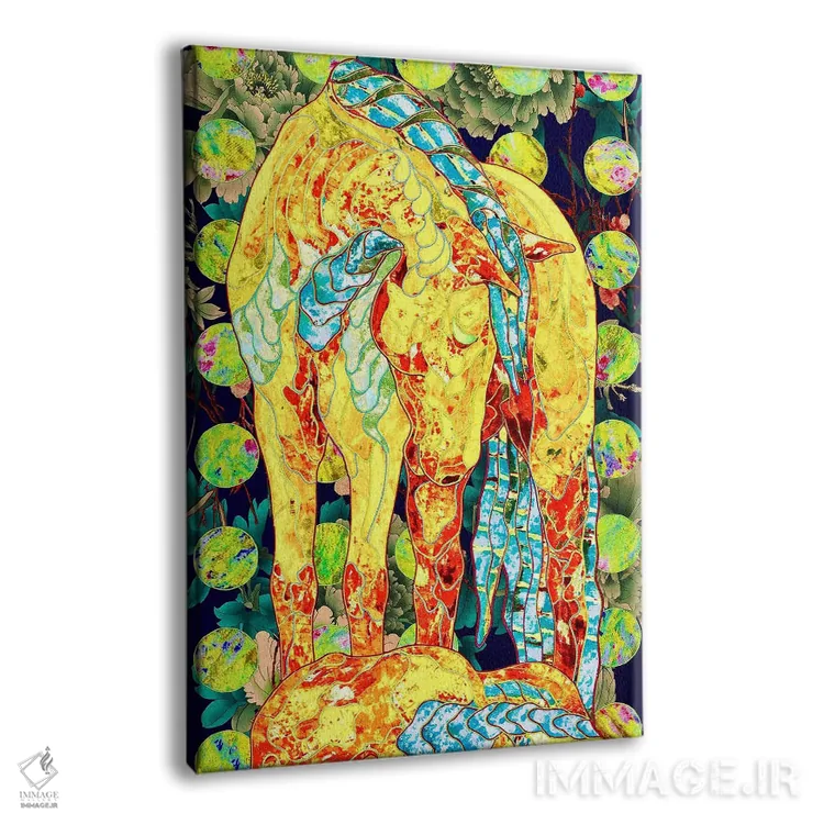 تابلو دکوراتیو ساعت شنی اثر کاستیانتین مالگینف - نمای پرسپکتیو محصول