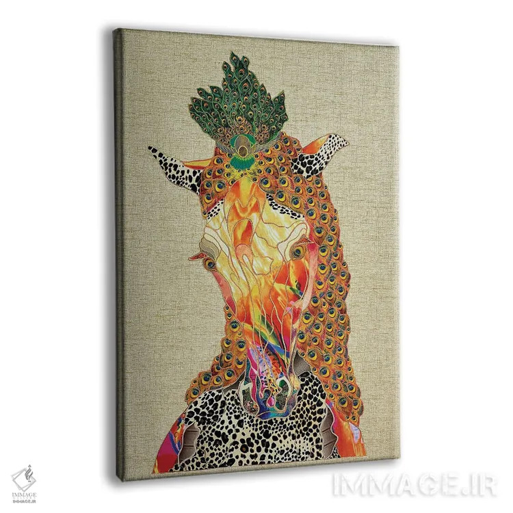 تابلو دکوراتیو اسب جادویی اثر کاستیانتین مالگینف - نمای پرسپکتیو محصول