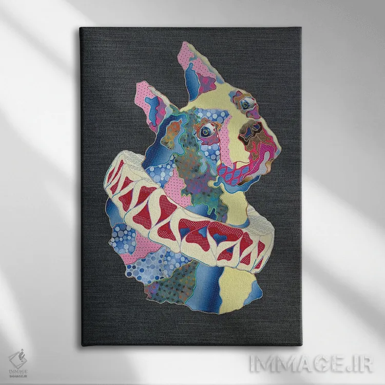 تابلو دکوراتیو وفاداری اثر کاستیانتین مالگینف - نمای روبهرو روی دیوار