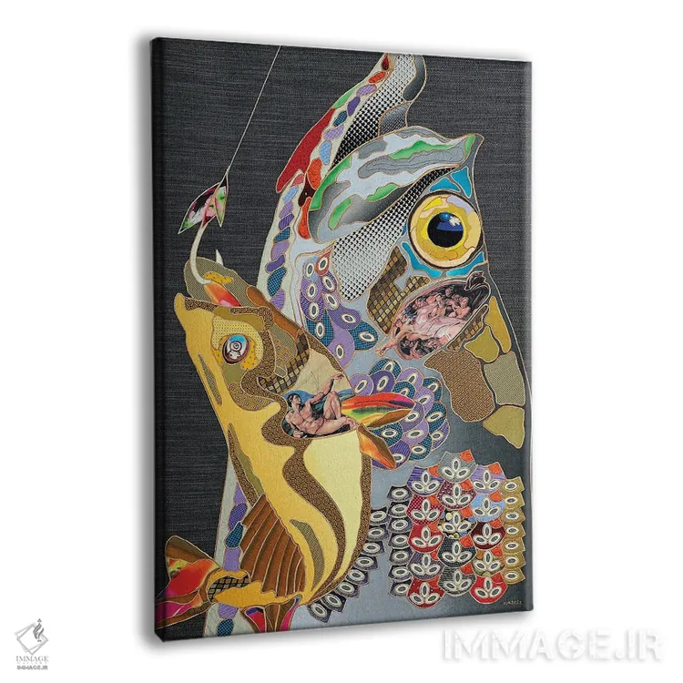 تابلو دکوراتیو روی قلاب اثر کاستیانتین مالگینف - نمای پرسپکتیو محصول