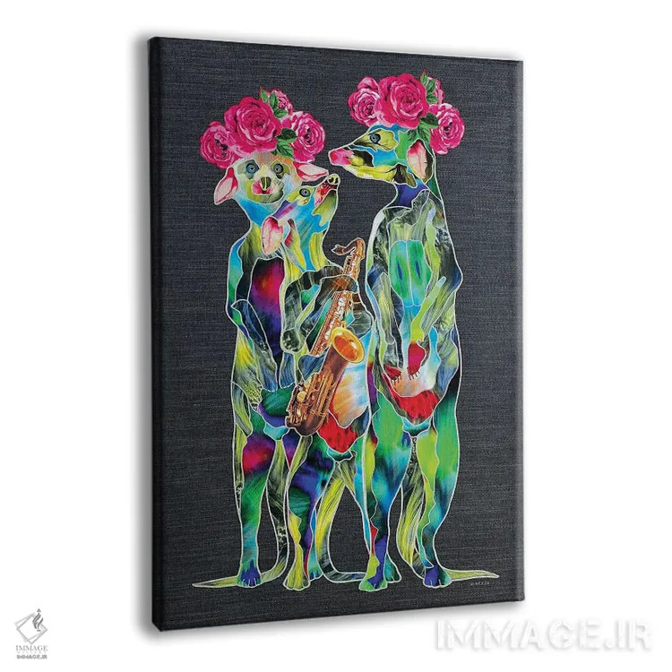 تابلو دکوراتیو نگهبانی شبانه اثر کاستیانتین مالگینف - نمای پرسپکتیو محصول