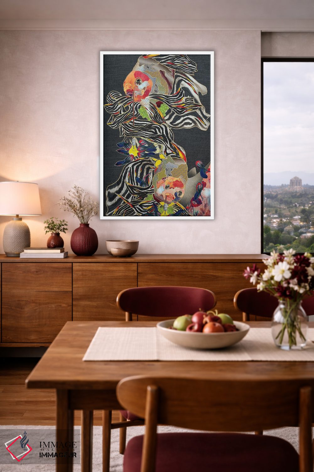 تابلو دکوراتیو نزدیک تر به نور اثر کاستیانتین مالگینف - D3W