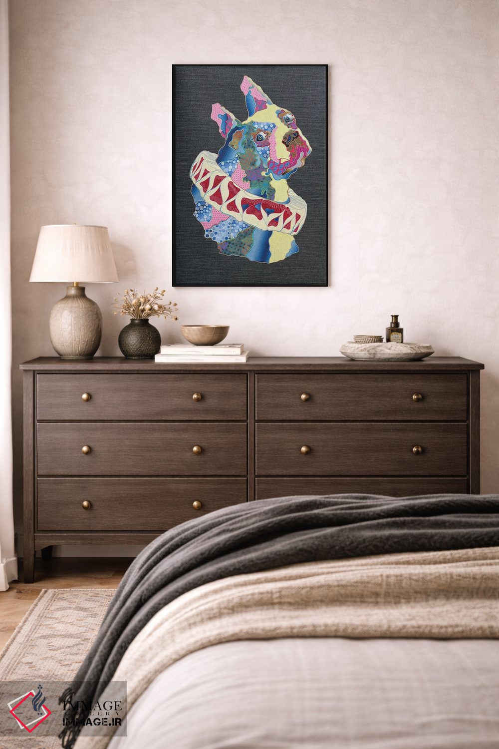 تابلو دکوراتیو وفاداری اثر کاستیانتین مالگینف - D4B