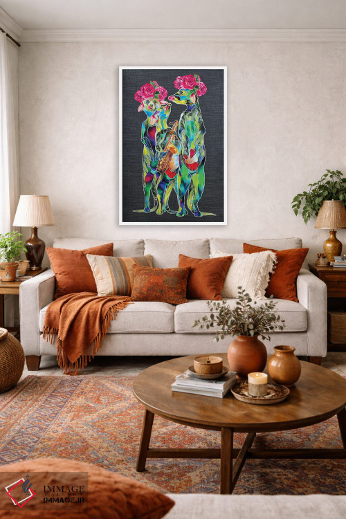 تابلو دکوراتیو نگهبانی شبانه اثر کاستیانتین مالگینف - D2W