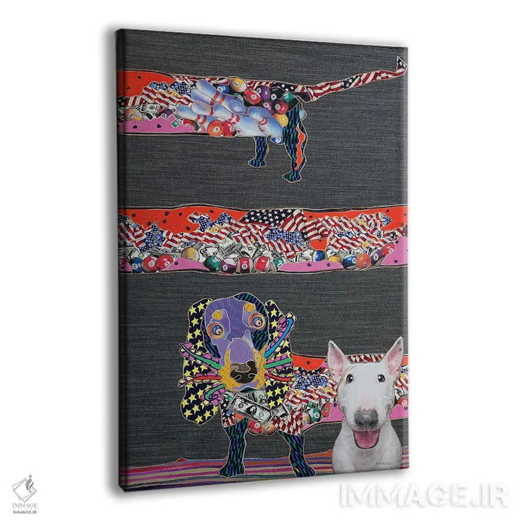 تابلو دکوراتیو آن ها شبیه من نیستند اثر کاستیانتین مالگینف - نمای پرسپکتیو محصول