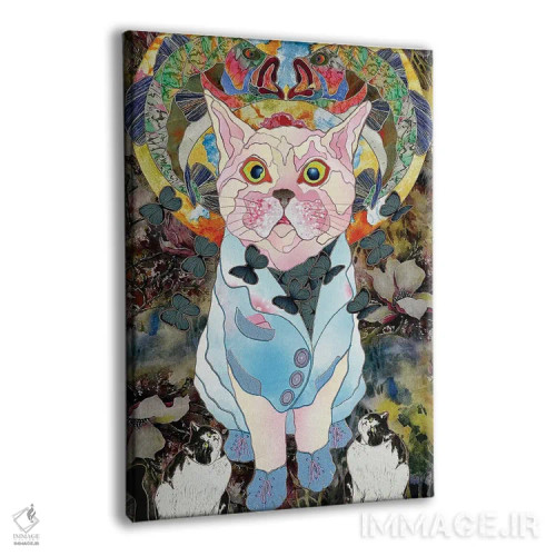 تابلو دکوراتیو کت و شلوار شیک اثر کاستیانتین مالگینف - نمای پرسپکتیو محصول