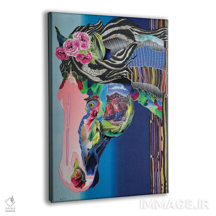 تابلو دکوراتیو از پشت آینه اثر کاستیانتین مالگینف - نمای پرسپکتیو محصول