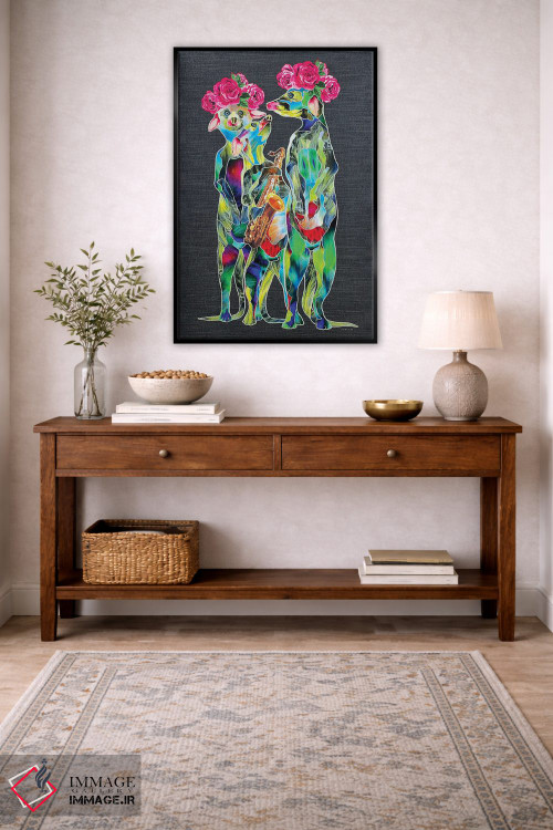 تابلو دکوراتیو نگهبانی شبانه اثر کاستیانتین مالگینف - D4B