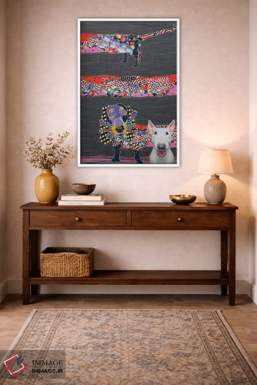 تابلو دکوراتیو آن ها شبیه من نیستند اثر کاستیانتین مالگینف - D2W