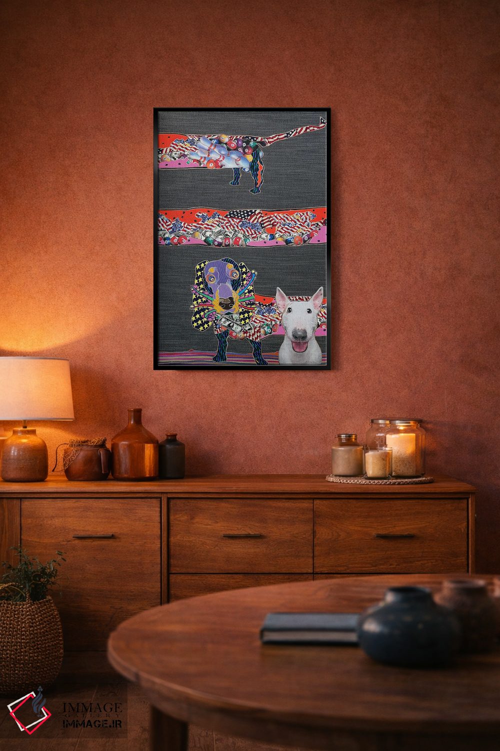 تابلو دکوراتیو آن ها شبیه من نیستند اثر کاستیانتین مالگینف - D4B