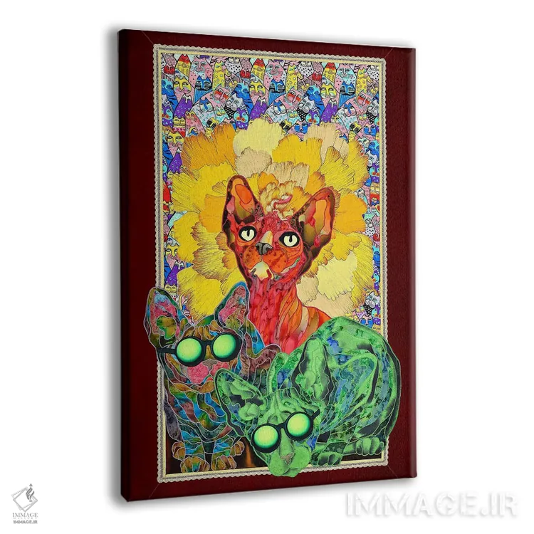 تابلو دکوراتیو عصر بخیر اثر کاستیانتین مالگینف - نمای پرسپکتیو محصول