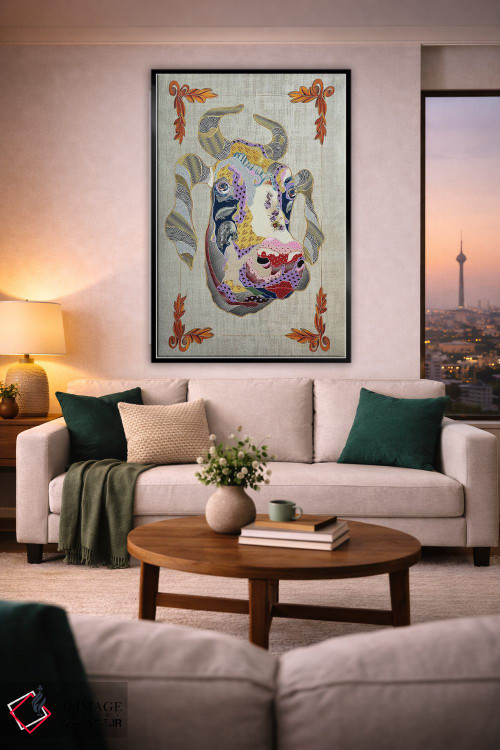 تابلو دکوراتیو کمال زیبایی اثر کاستیانتین مالگینف - D1B