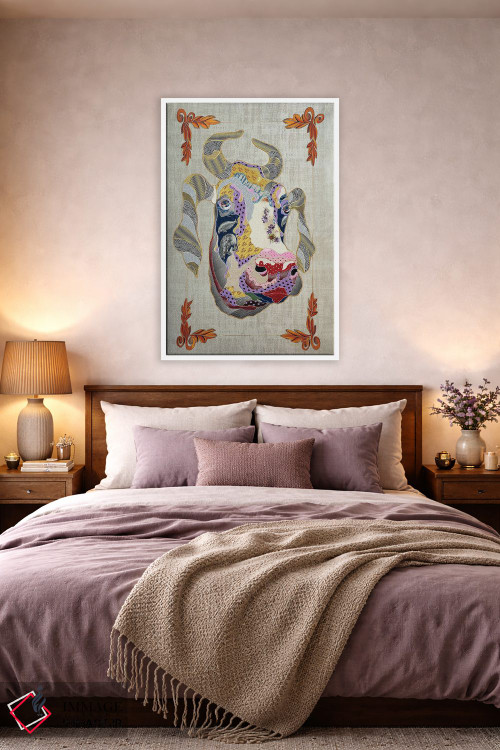 تابلو دکوراتیو کمال زیبایی اثر کاستیانتین مالگینف - D4W