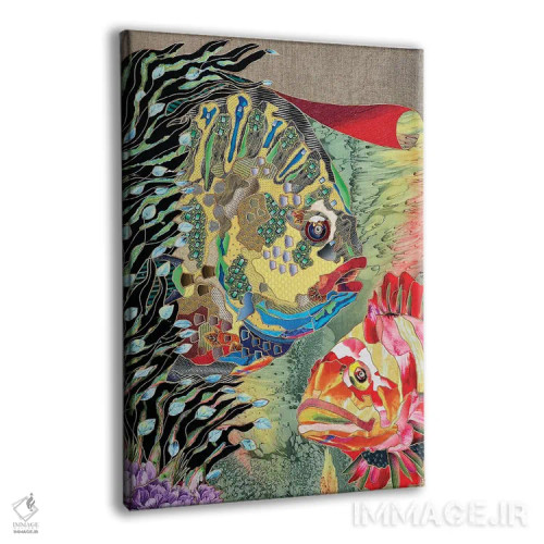 تابلو انتزاعی در اعماق اثر کاستیانتین مالگینف - نمای پرسپکتیو محصول