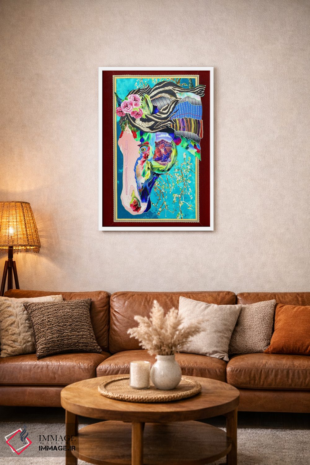 تابلو دکوراتیو تگزاس اثر کاستیانتین مالگینف - D2W