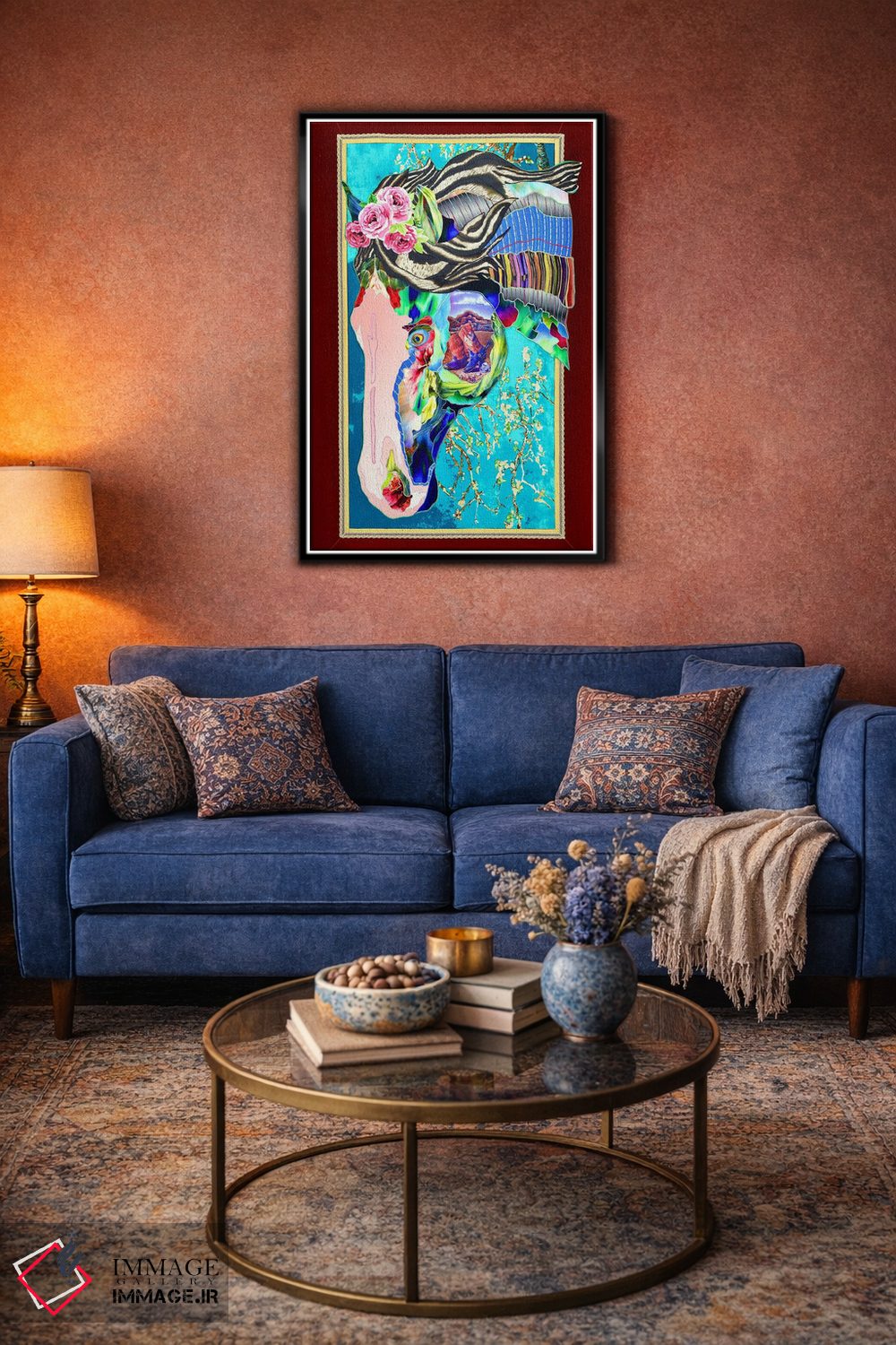 تابلو دکوراتیو تگزاس اثر کاستیانتین مالگینف - D4B