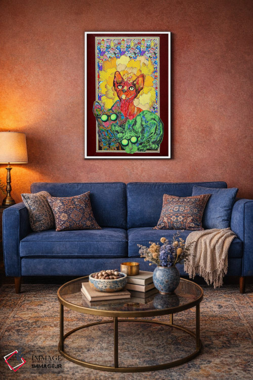 تابلو دکوراتیو عصر بخیر اثر کاستیانتین مالگینف - D2W