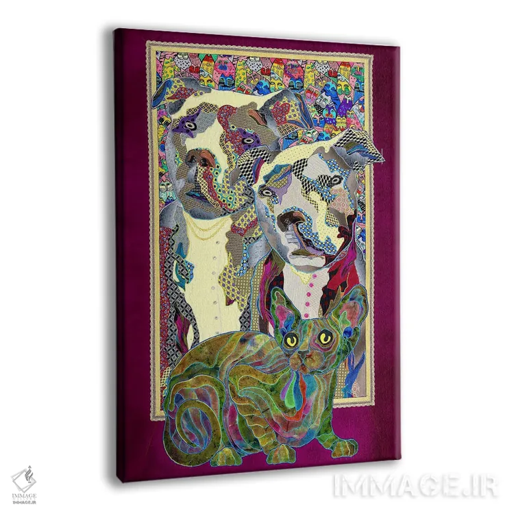 تابلو دکوراتیو گوپنیک ها اثر کاستیانتین مالگینف - نمای پرسپکتیو محصول