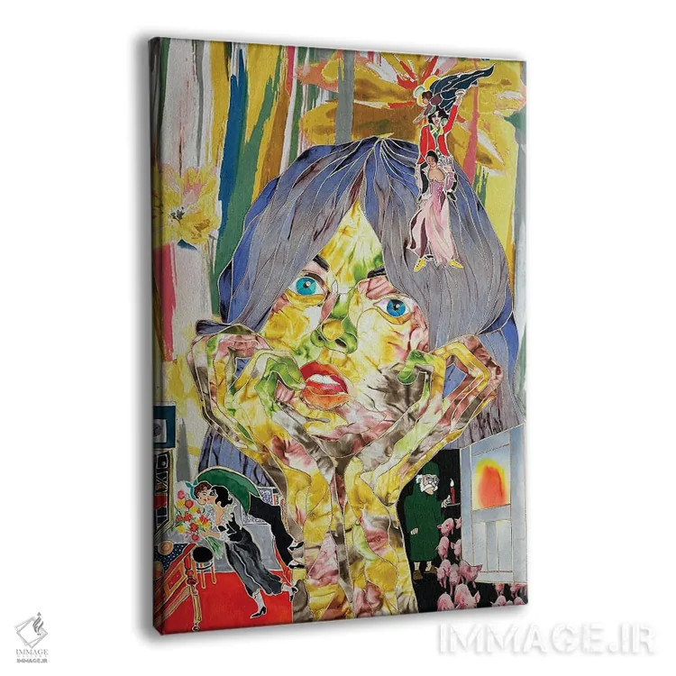 تابلو دکوراتیو انتظارات اثر کاستیانتین مالگینف - نمای پرسپکتیو محصول