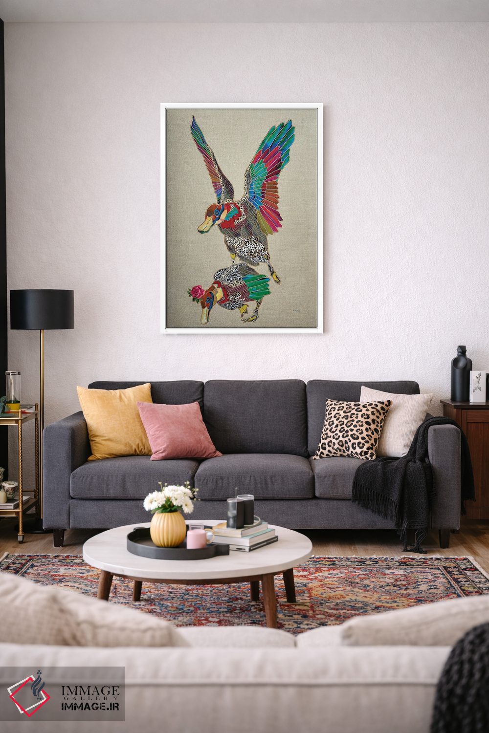 تابلو دکوراتیو جاذبه اثر کاستیانتین مالگینف - D3W