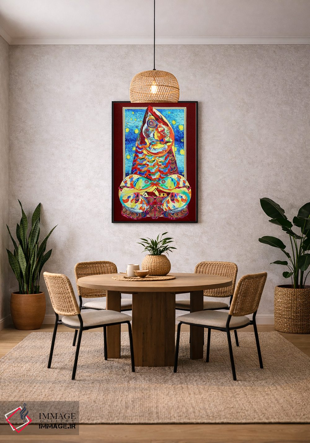 تابلو دکوراتیو ستمگر اثر کاستیانتین مالگینف - D5B