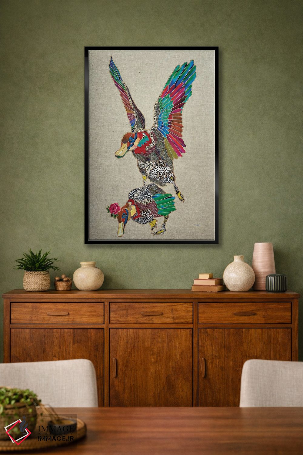 تابلو دکوراتیو جاذبه اثر کاستیانتین مالگینف - D2B