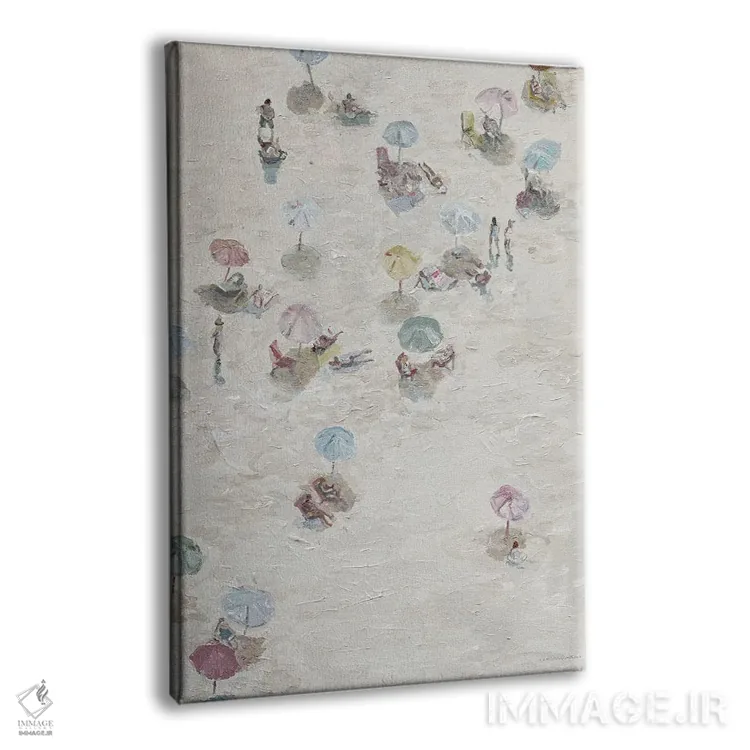 تابلو مینیمال بی خیال اثر کندون کریشنز - نمای پرسپکتیو محصول