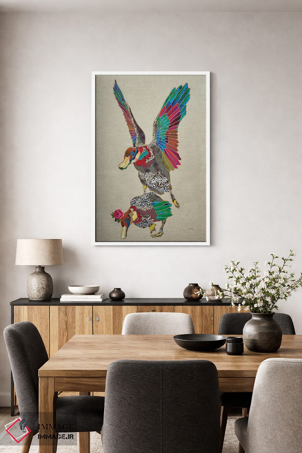 تابلو دکوراتیو جاذبه اثر کاستیانتین مالگینف - D4W