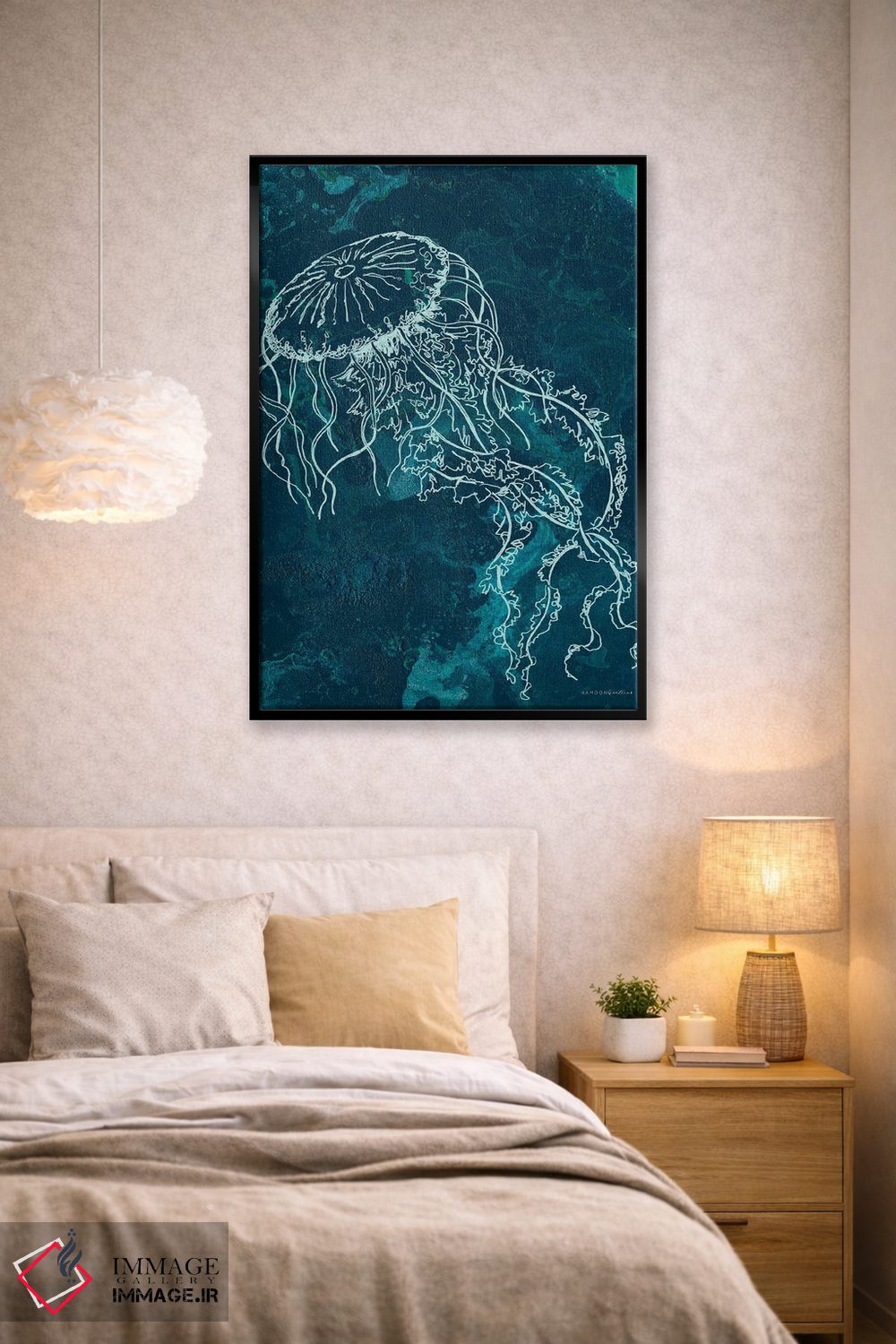 تابلو مدرن نفس فرشته گون ۱ اثر کندون کریشنز - D2B