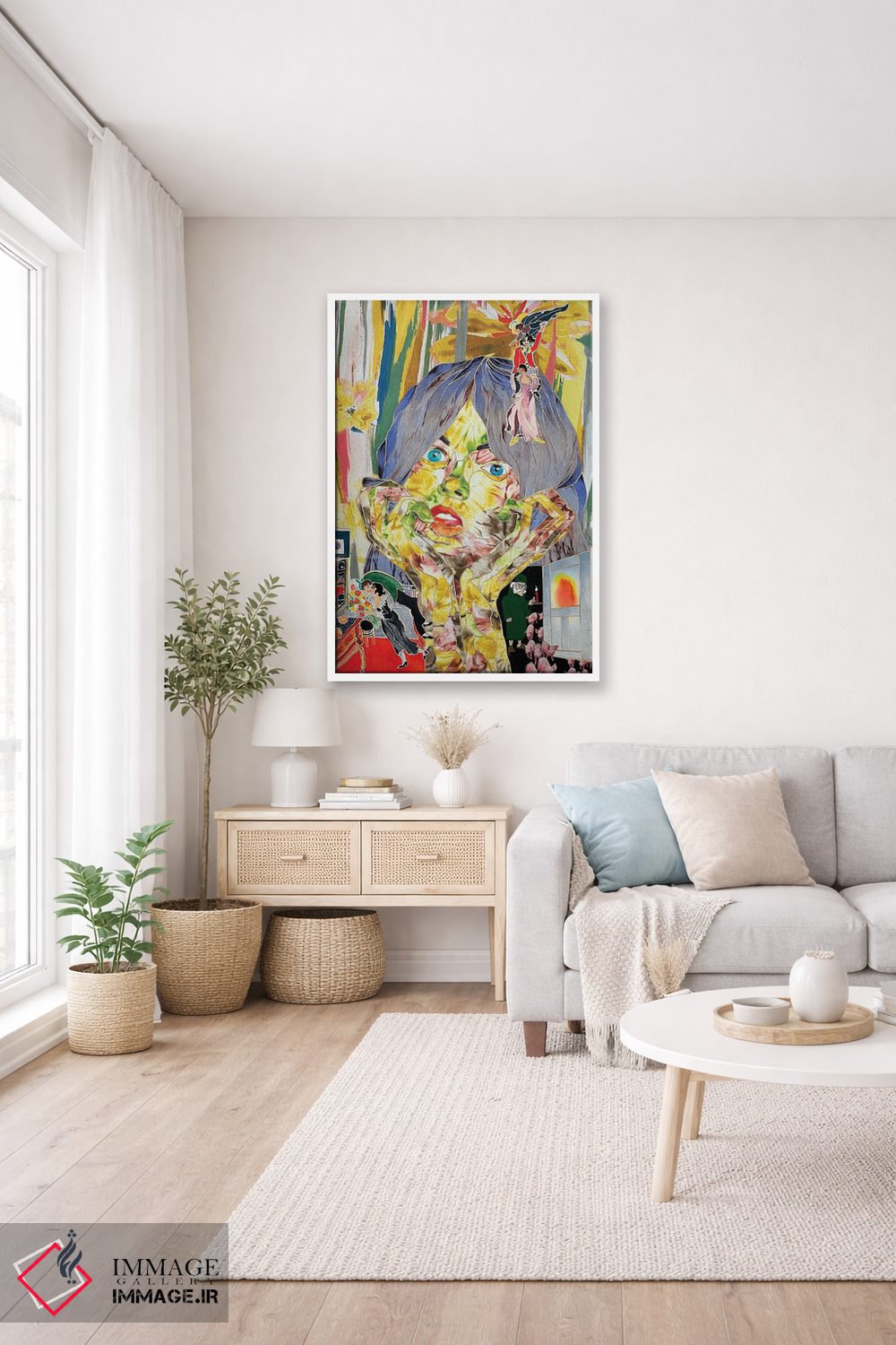 تابلو دکوراتیو انتظارات اثر کاستیانتین مالگینف - D2W