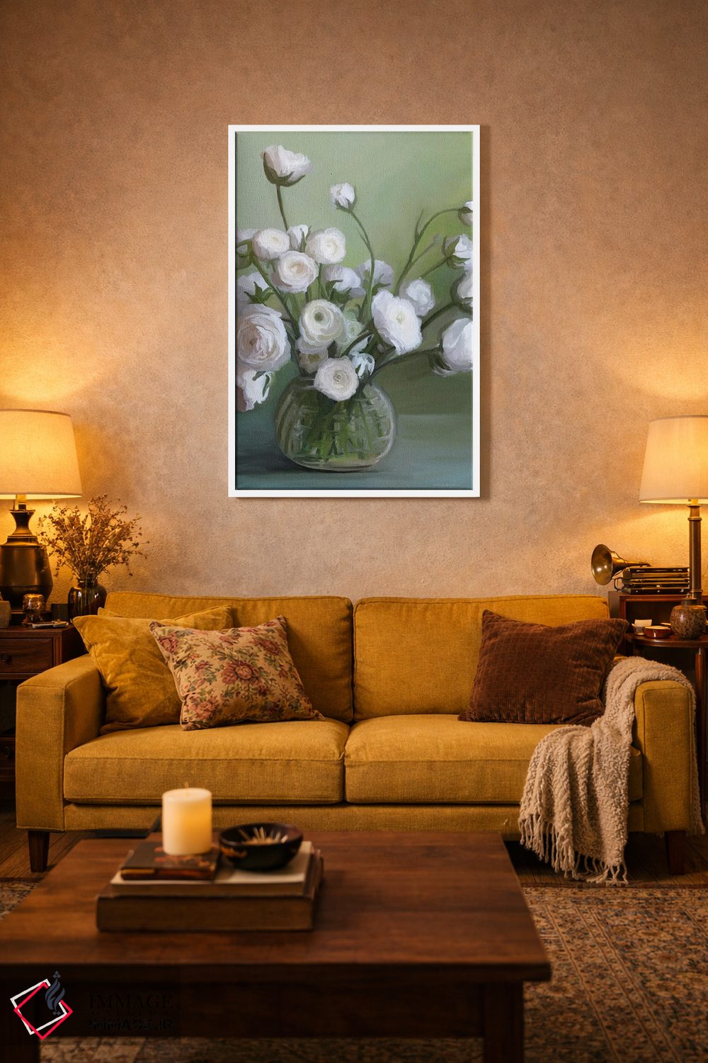 تابلو مدرن نور صبحگاهی اثر کندون کریشنز - D4W