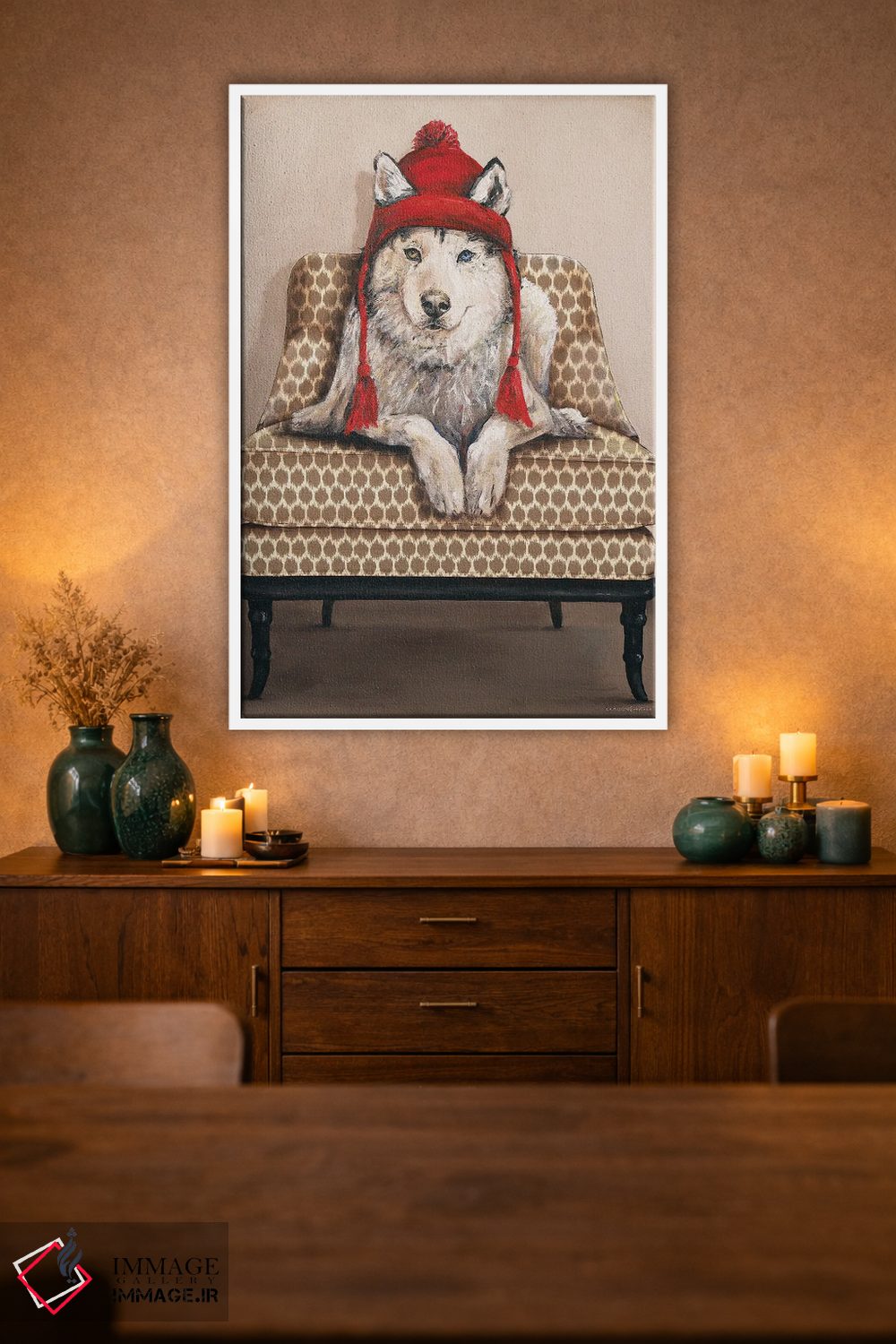 تابلو دکوراتیو یاقوت اثر کندون کریشنز - D2W