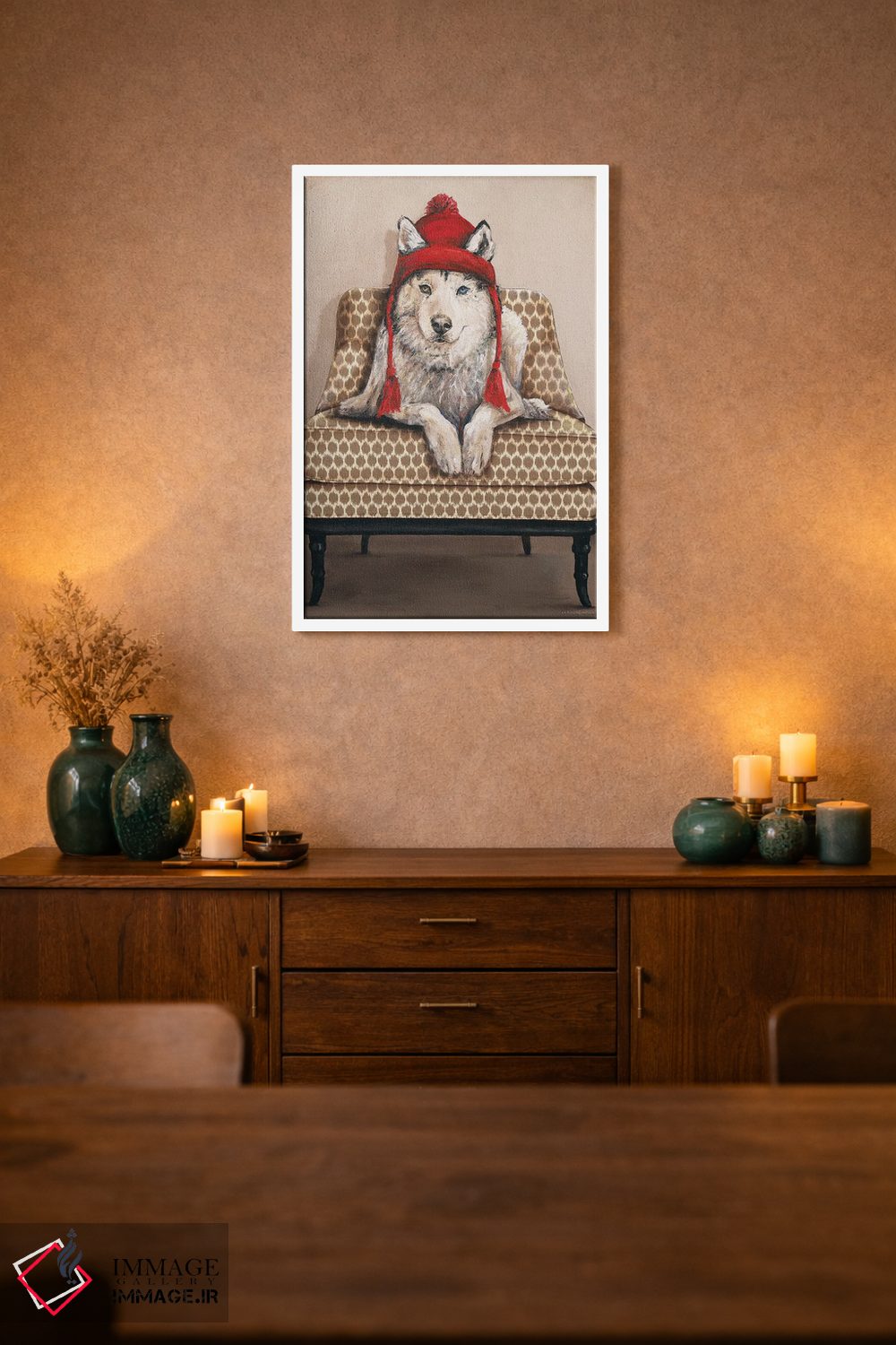 تابلو دکوراتیو یاقوت اثر کندون کریشنز - D1W