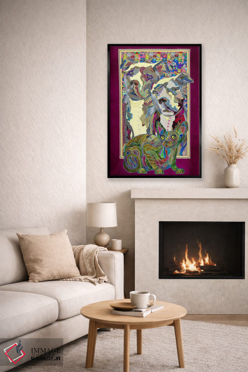 تابلو دکوراتیو گوپنیک ها اثر کاستیانتین مالگینف - D6B