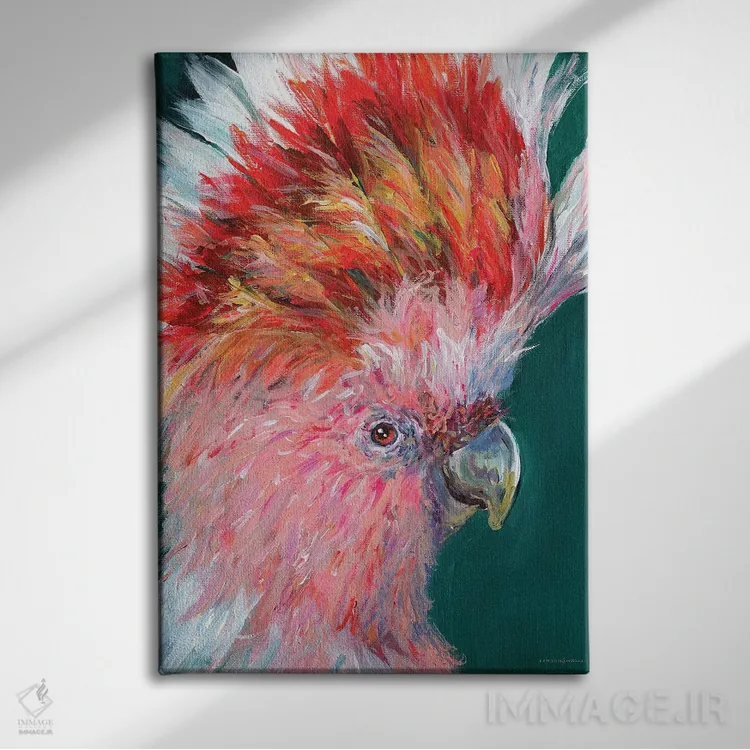 تابلو دکوراتیو فوق العاده اثر کندون کریشنز - نمای روبهرو روی دیوار