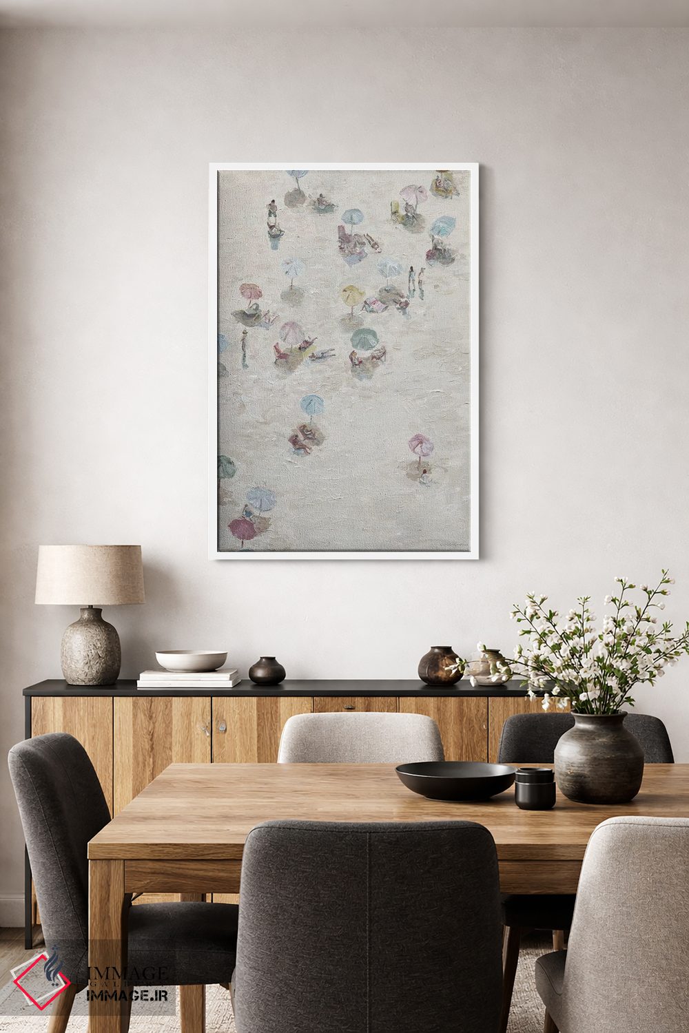 تابلو مینیمال بی خیال اثر کندون کریشنز - D3W