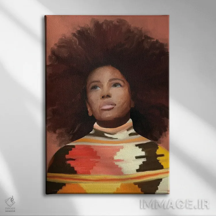 تابلو دکوراتیو درخشش اثر کندون کریشنز - نمای روبهرو روی دیوار