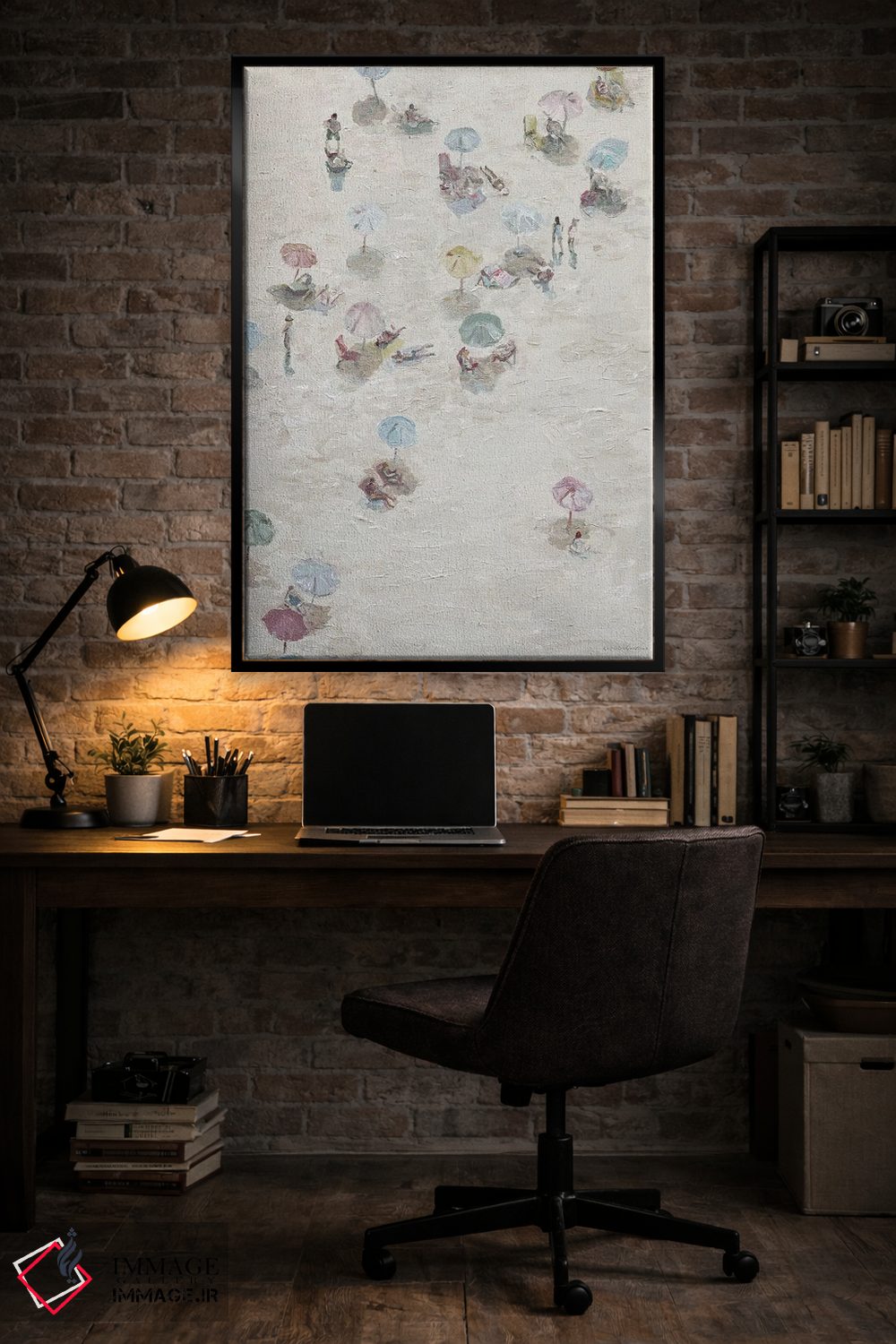 تابلو مینیمال بی خیال اثر کندون کریشنز - D6B