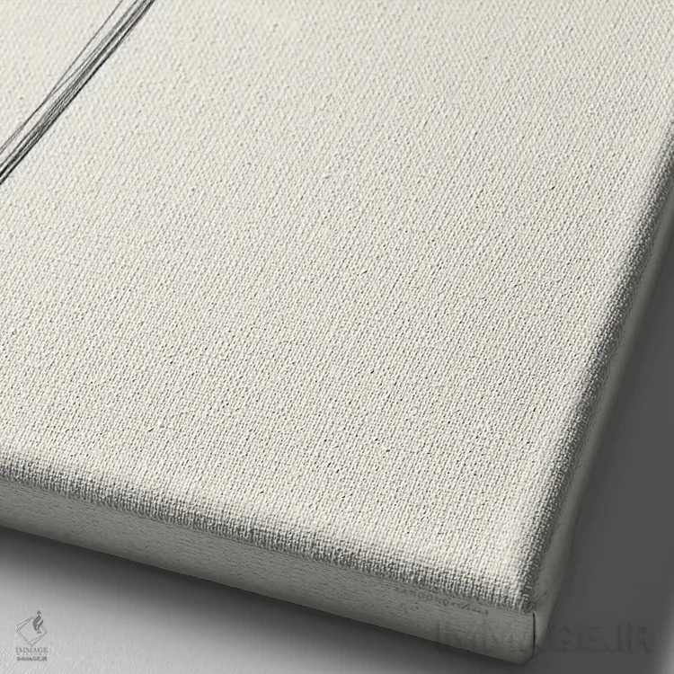 تابلو مینیمال لحظات اثر کندون کریشنز - نمای نزدیک بافت بوم